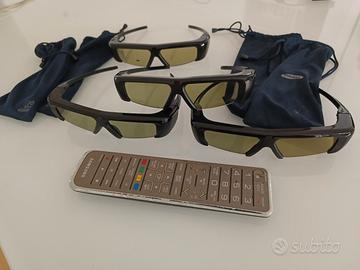 occhiali 3d Samsung + telecomando 