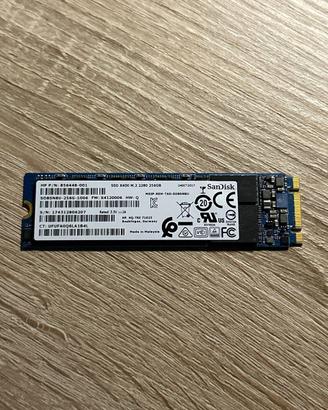SSD Sandisk 256 GB - M.2 SATA - 2280 - SSD22