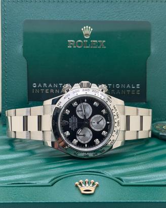 Rolex Daytona Oro bianco 18k 126509 Diamanti Full