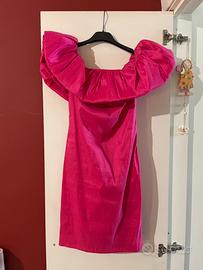 Tubino con doppio colletto e scollo a barca