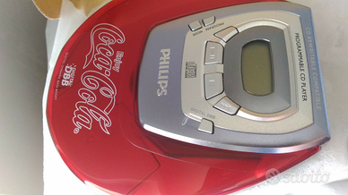Lettore cd Coca Cola portatile