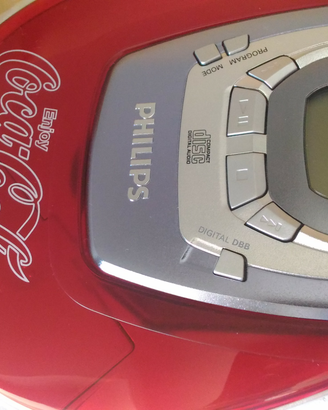 Lettore cd Coca Cola portatile