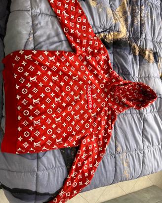 Felpa louis vuitton x supreme