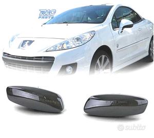 FRECCIE SPECCHIO PER PEUGEOT CITROEN LED NERO FUMÈ