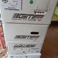 4 cerchi Gmp 15 pollici nero lucido nuovi