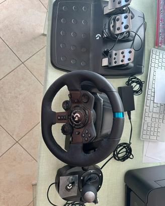 Volante Logitech G923 completo
