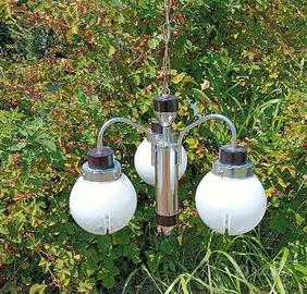 Lampadario in vetro di Murano stile Mazzega