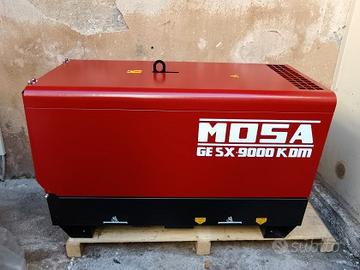Gruppo elettrogeno MOSA GE SX9000 KDM - MAI USATO
