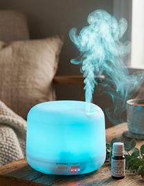 Diffusore di aromi Oli essenziali Ultrasuoni Led 