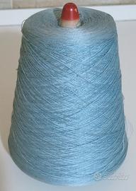 Rocca in filo di cotone colore azzurro chiaro