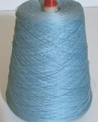 Rocca in filo di cotone colore azzurro chiaro