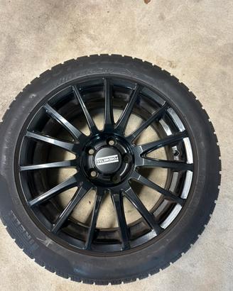 Cerchi in lega 17 Fondmetal+gomme invernali
