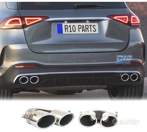 TERMINALI SCARICO MERCEDES GLE W167 19- LOOK GLE53