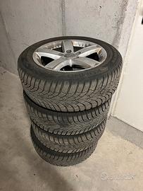 Gomme invernali Audi A 3 con cerchi in lega