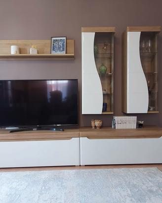 parete soggiorno+credenza