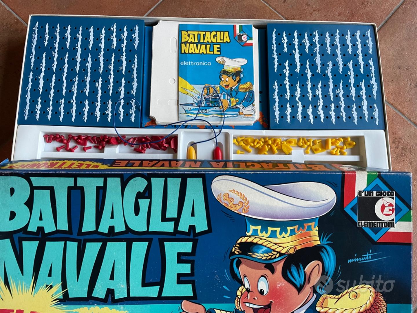 Battaglia Navale elettronica ( Clementoni giochi ) anni 70