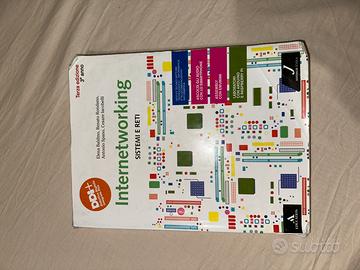 InternetWorking 3 anno  sistemi reti 9788874857487
