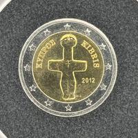 Commemorative Collection Coins Euro 2€ 2012 🇨🇾