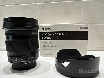 Sigma 17-70mm f/2.8-4.5 DC macro