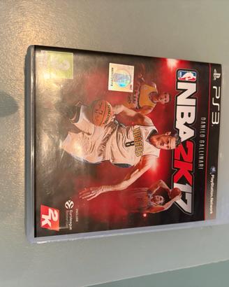 Videogioco ps3, Nba 2K 17 Danilo Gallinari