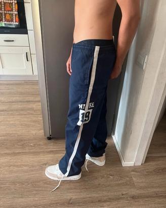 pantalone  blu Nike uomo  cotone tg L/ xl