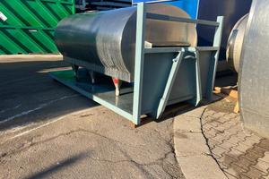 CISTERNA SCARRABILE USATA IN ACCIAIO INOX