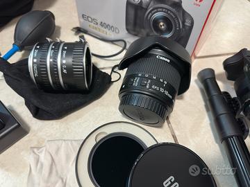 CANON 4000D + accessori