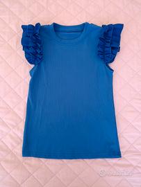 Maglia mezze maniche 9 anni bambina 