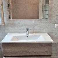 Due Mobili Bagno-Rovere Grigio  