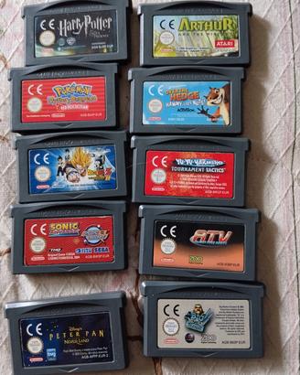 lotto giochi Nintendo game boy 