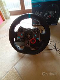 Volante ps 4 e pedaliera