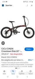 bici pieghevole tilt 