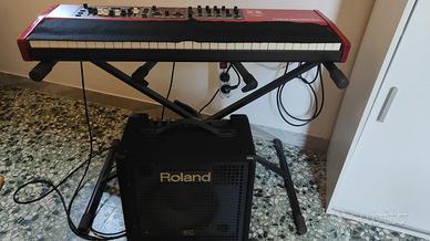 Tastiera NordElectro5D+Amplificatore Roland KC-60