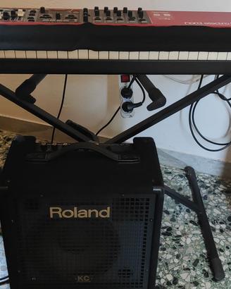 Tastiera NordElectro5D+Amplificatore Roland KC-60
