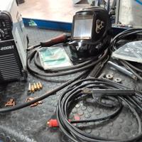 saldatrice a filo mig monofase 200 amp in garanzia
