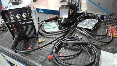 saldatrice a filo mig monofase 200 amp in garanzia