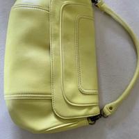 Borsa giallo acido Benetton