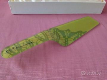 Claraluna paletta per torta in vetro artigianale
