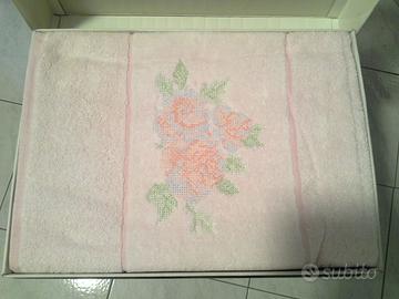 Telo di spugna 120x160 Besana ricamato