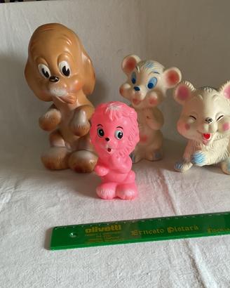 🔴Pupazzo animali Ledra Ledraplastic 🔵lotto 2