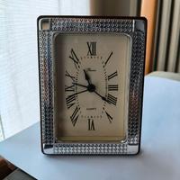 Orologio da tavolo in argento 925