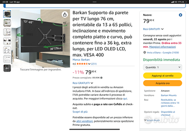 Supporto per televisore