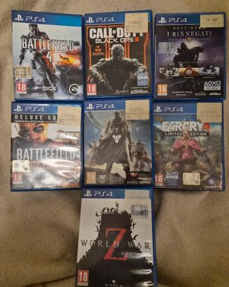 ps4 giochi