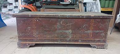 Cassapanca da restaurare