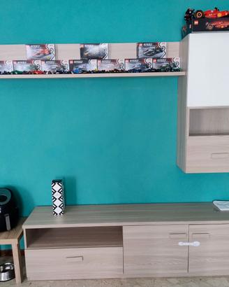 Parete attrezzata pari al nuovo