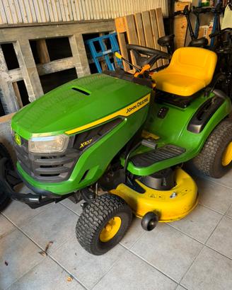 Trattorino John Deere X107 | Tagliandato 70 ore