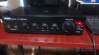 Amplificatore da tavolo 18w/230v gbc sa 18