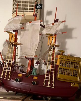 Galeone peter pan originale con oersonaggi