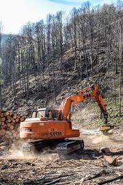 Escavatore hitachi ex135