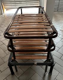 4 reti materassi singole